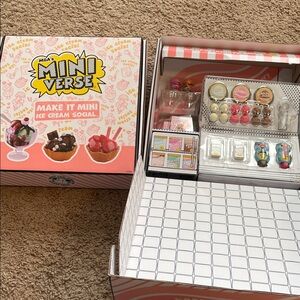 Two boxes of Make it Mini Ice Cream Social Kits